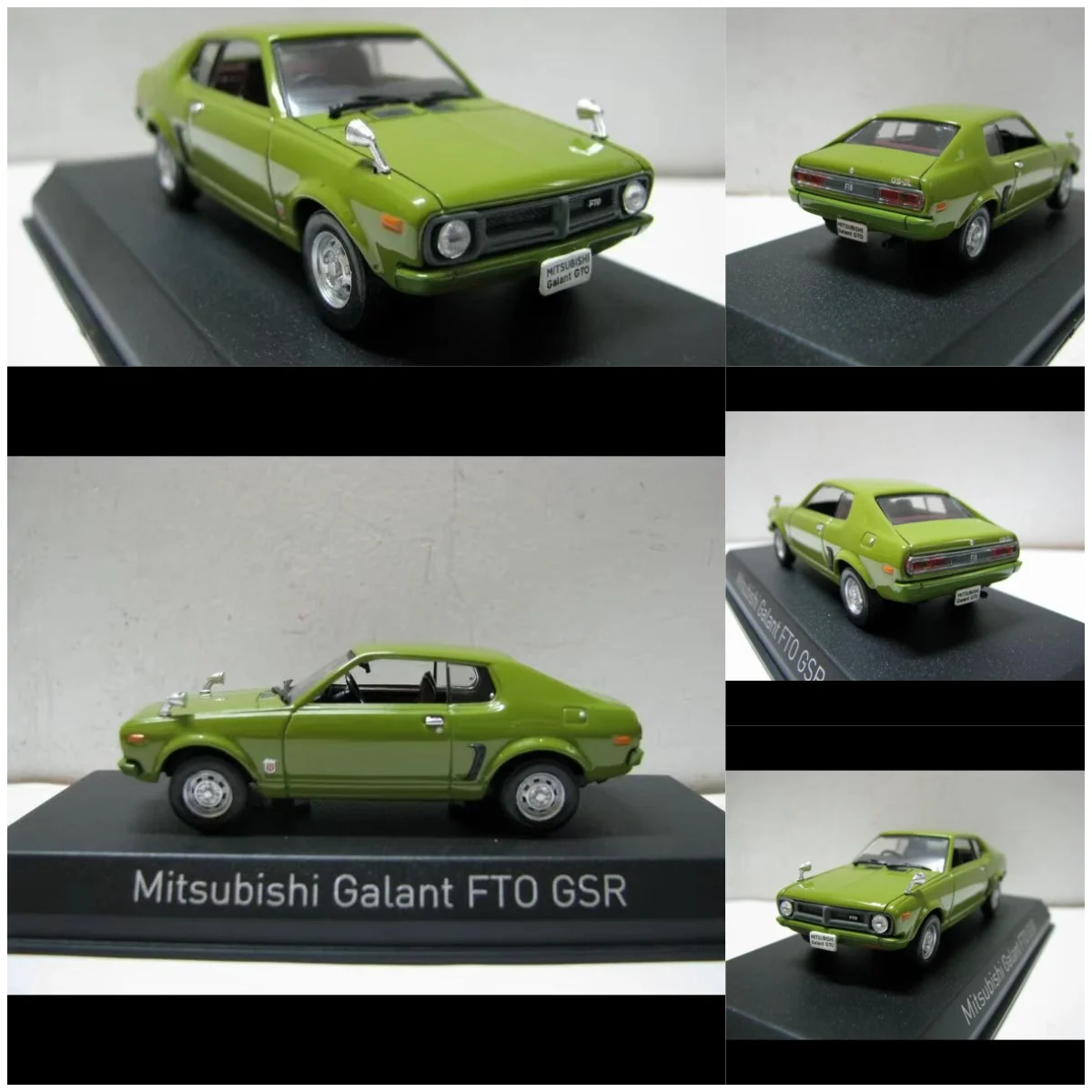 

NOREV Diecast 1:43 Scale Mitsubishi Galant FTO GSR 1973 Alloy Car Model