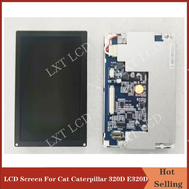 

LCD Screen Panel For Cat Caterpillar Monitor 320D E320D 279-7611 227-7698 2797611 2277698 Excavator Replacement Parts