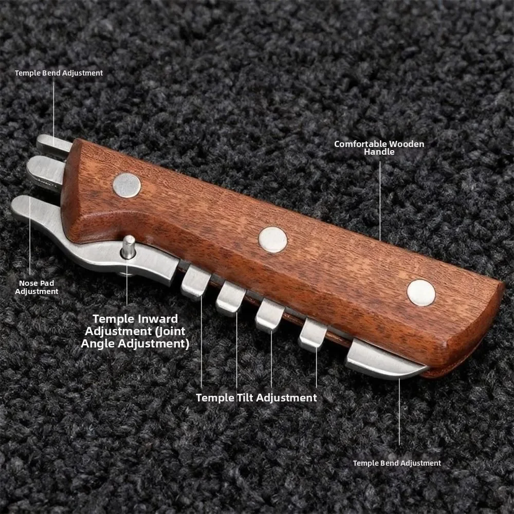 Hand Held Glasses Repair Tools Multi-Functional Universal Fit Frame Adjustment Hand Tool Sets Nose Pad Adjustment