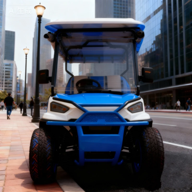 عربة جولف كهربائية بمقعدين 2/4/6/8 بمقعد رباعي العجلات، 60 فولت، عربة جولف كهربائية بسعر المصنع مباشرة