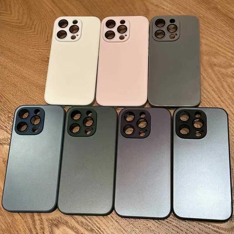 

10PCS/Nano AG frosted glass case comes with lens film For iPhone 16 15 14 13 12 11 Pro Max 11 Pro 16 15 Plus Soft-edge all-wrap