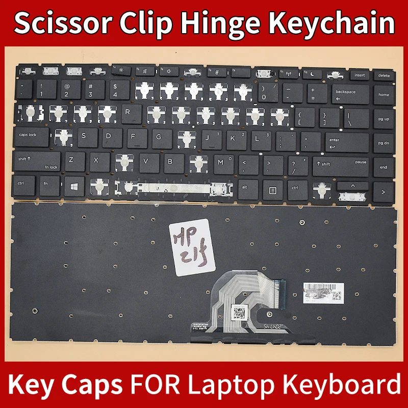 

Replacement Keycap Key Cap Scissor Clip Hinge For HP ProBook 440 G6/440 G7/445 G6/445 G7 HSN-Q15C/-Q24C/-Q21C