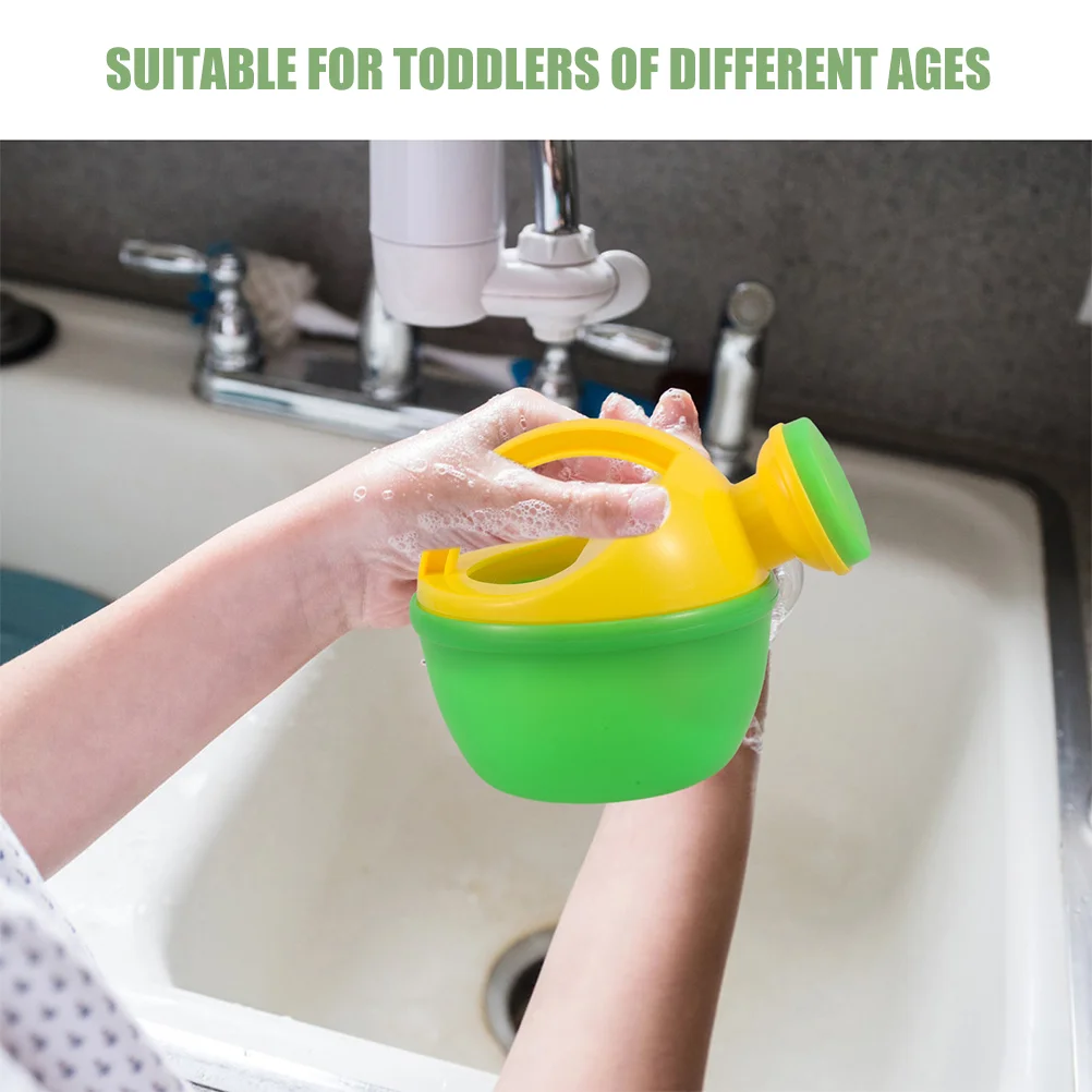 2 Pcs Watering Toys Toddler Beach Tools Bath Plastic Cans Kids Gardening