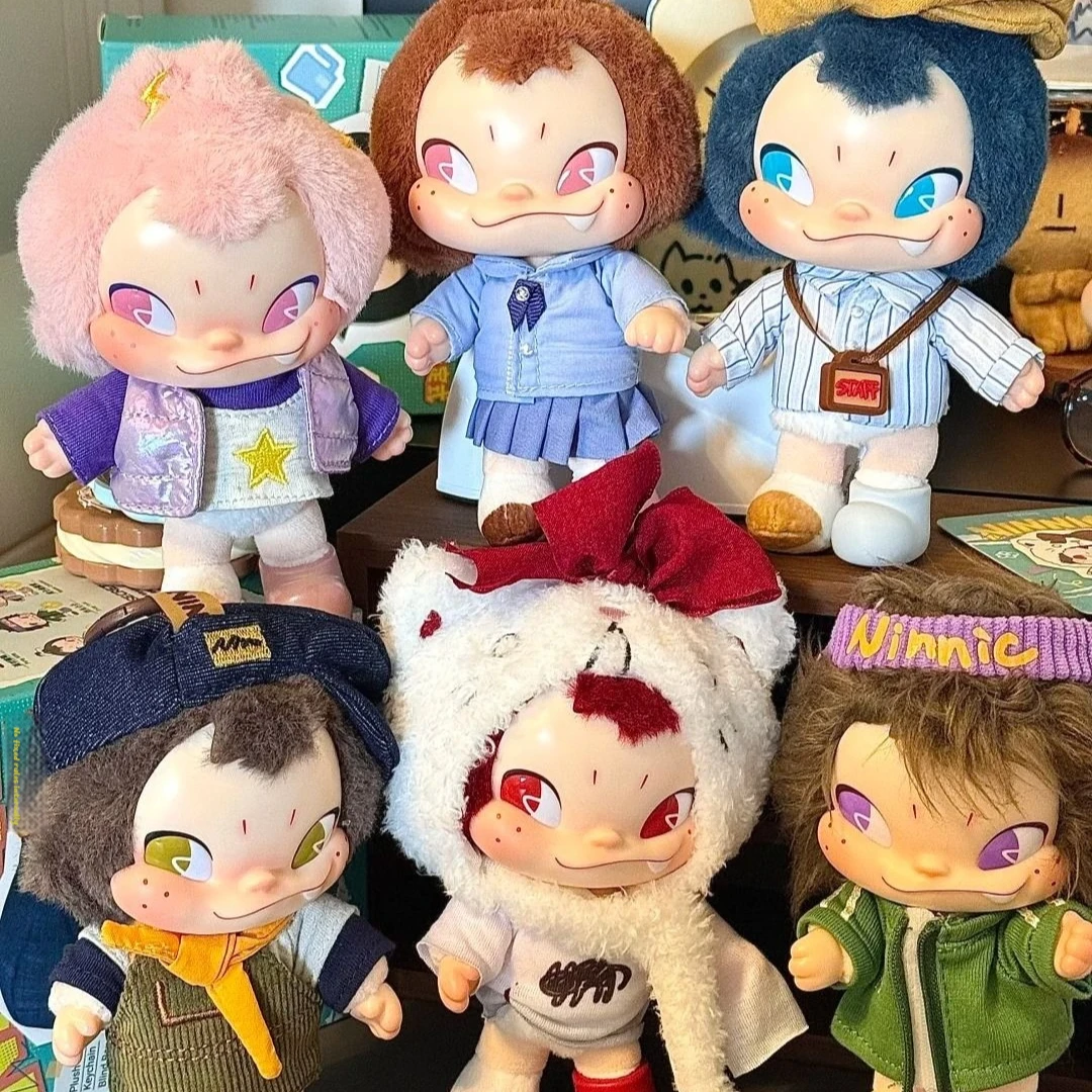 

52toys Ninnic Freedom Series Plush Pendant Blind Box Creative Bag Exquisite Pendant Keychain Pendant Skeleton Doll Holiday Gifts