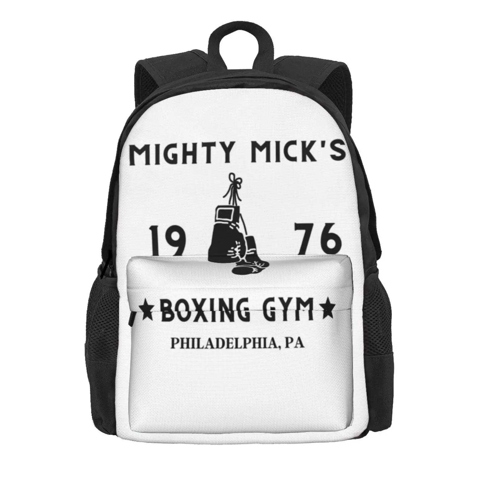 Mighty Mick'S Boxing Gym Hot Sale Schoolbag Backpack Fashion Bags Rocky Balboa Philadelphia Philly Apollo Creed Clubber Lang