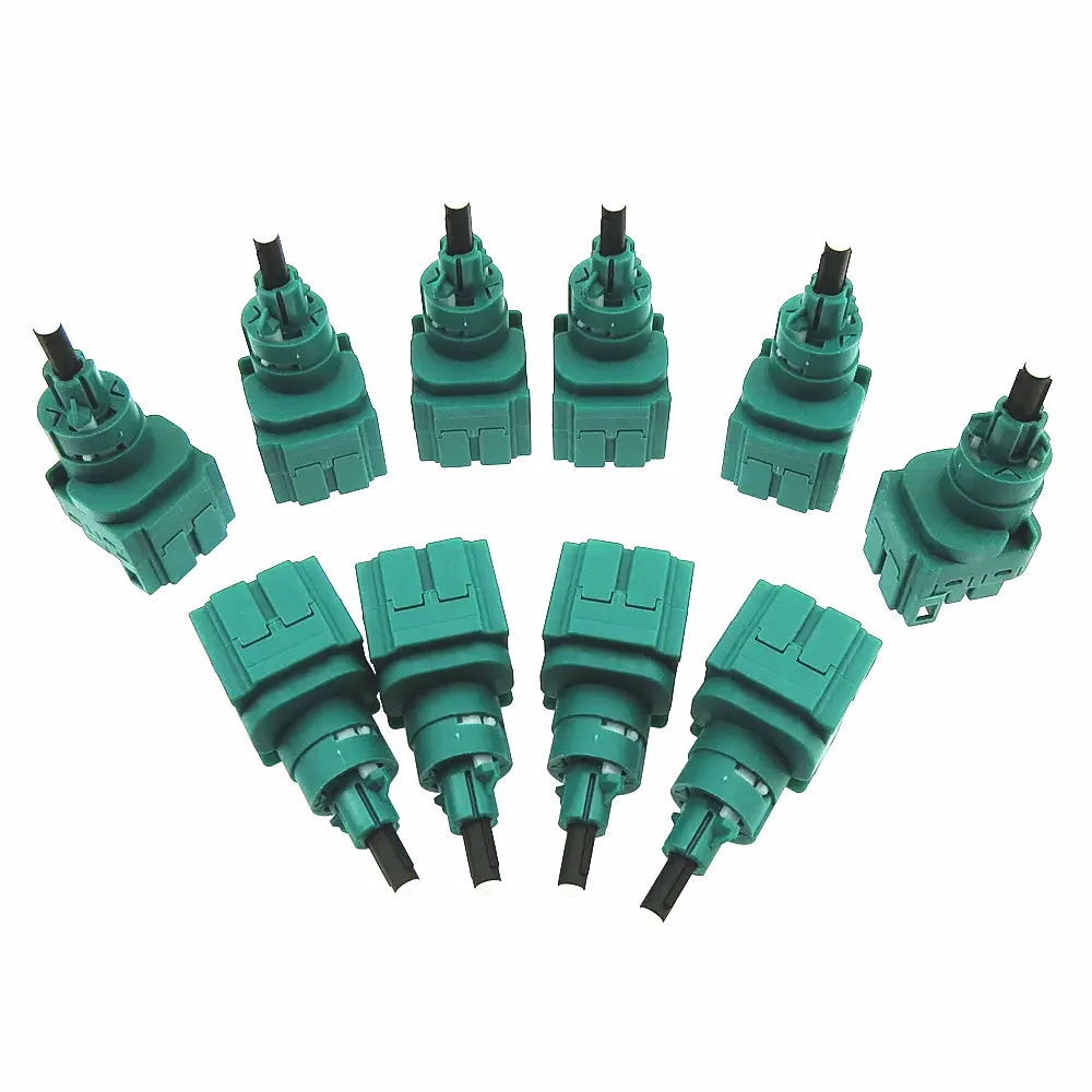 SCJYRXS 10 Pcs Stop Brake Light Switch 1C0945511A For VW Bora Golf MK4 MK5 Audi A3 A4 A6 TT Seat Leon 1C0 945 511A