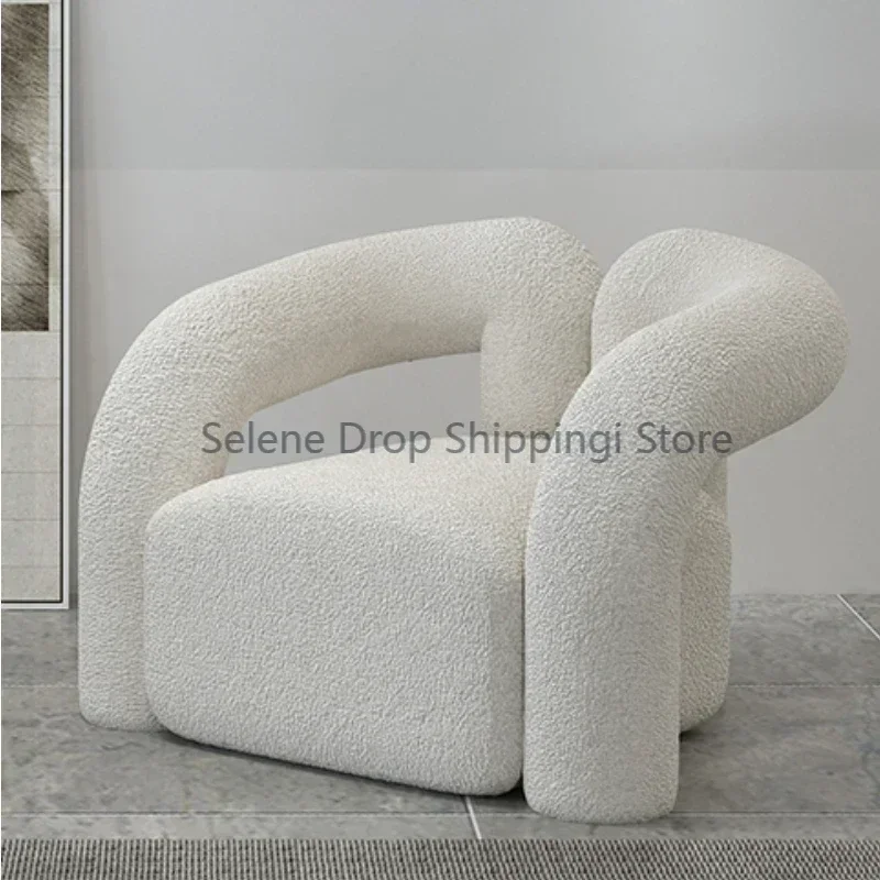 Designer Bedroom Armchair White Luxury Butaca Design Furniture