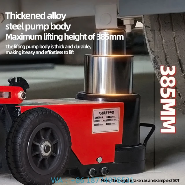 

Jack Special Air Pressure Steel Metal Pneumatic Jack 50-Tons 100-TonsOrdinary Pneumatic Hydraulic Jack Horizontal Pneumatic