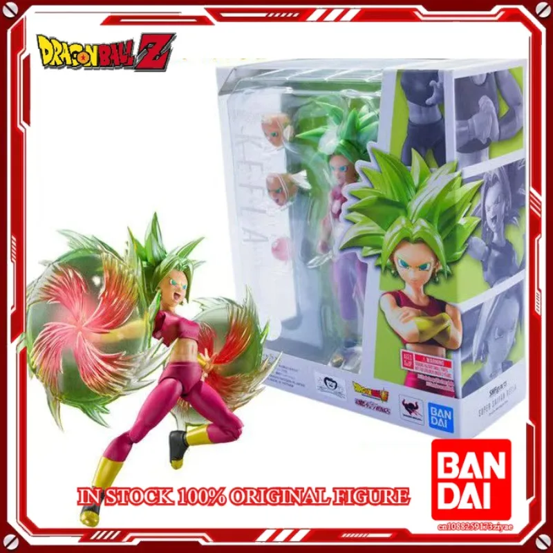 

Оригинальный BANDAI S.H.Figuarts Dragon Ball Super Super Saiyan Kefla в наличии, коллекция аниме, фигурки, модель игрушки