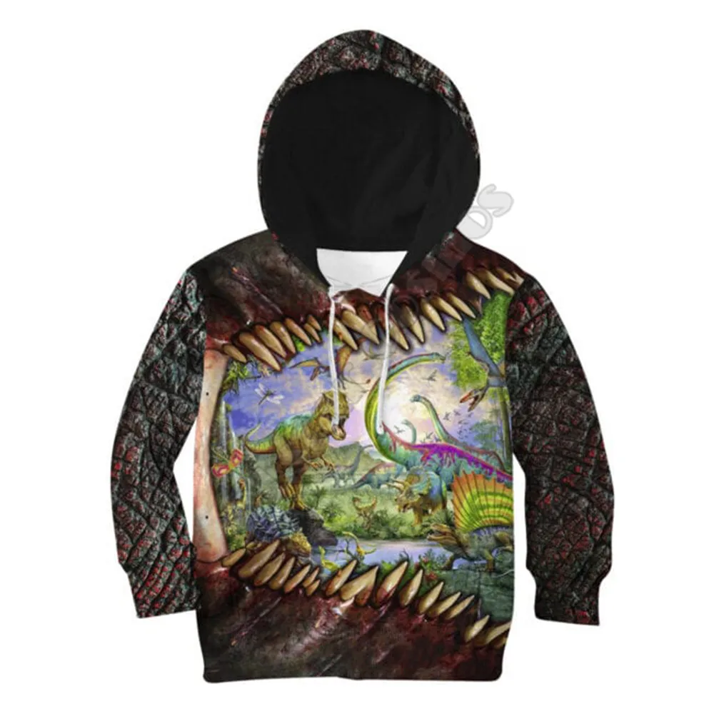 

Love Dinosaur T Rex 3d printed Hoodies suit tshirt zipper Pullover Kids Suit Funny Animal Sweatshirt Tracksuit 24