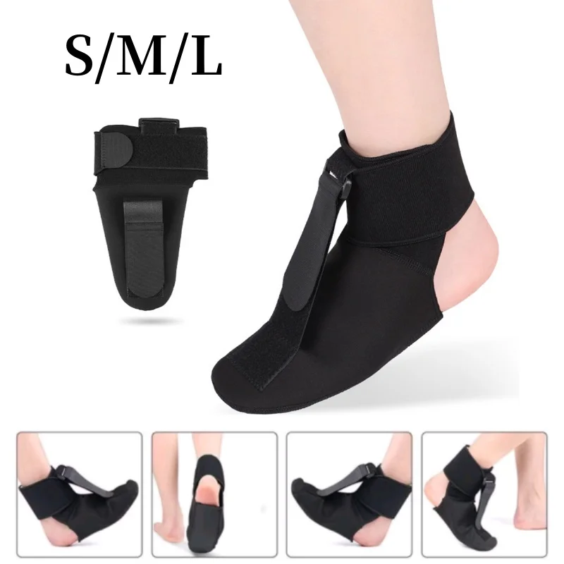 

Plantar Fasciitis Night Splint Adjustable Sponge Padding Ankle Support Stretch Boot Tendonitis Relief Foot Drop Brace Orthosis