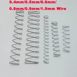 Custom Made Small  Wire Diameter 0.4mm-1mm Steel Square Spring Rectangular Compression Spring Pressure Springs