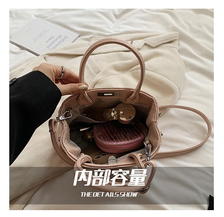 Brand Design Tote Handbag and Purses Shoudler Crossbody Bag for Women Casual  2024 New Trendy Clutches Lady‘s Messenger Bag