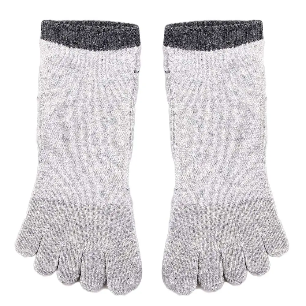 

Men Ankle Toe Socks Mesh Invisible Breathable Men's Socks Five-Finger Socks Five Toe Socks Mesh Socks