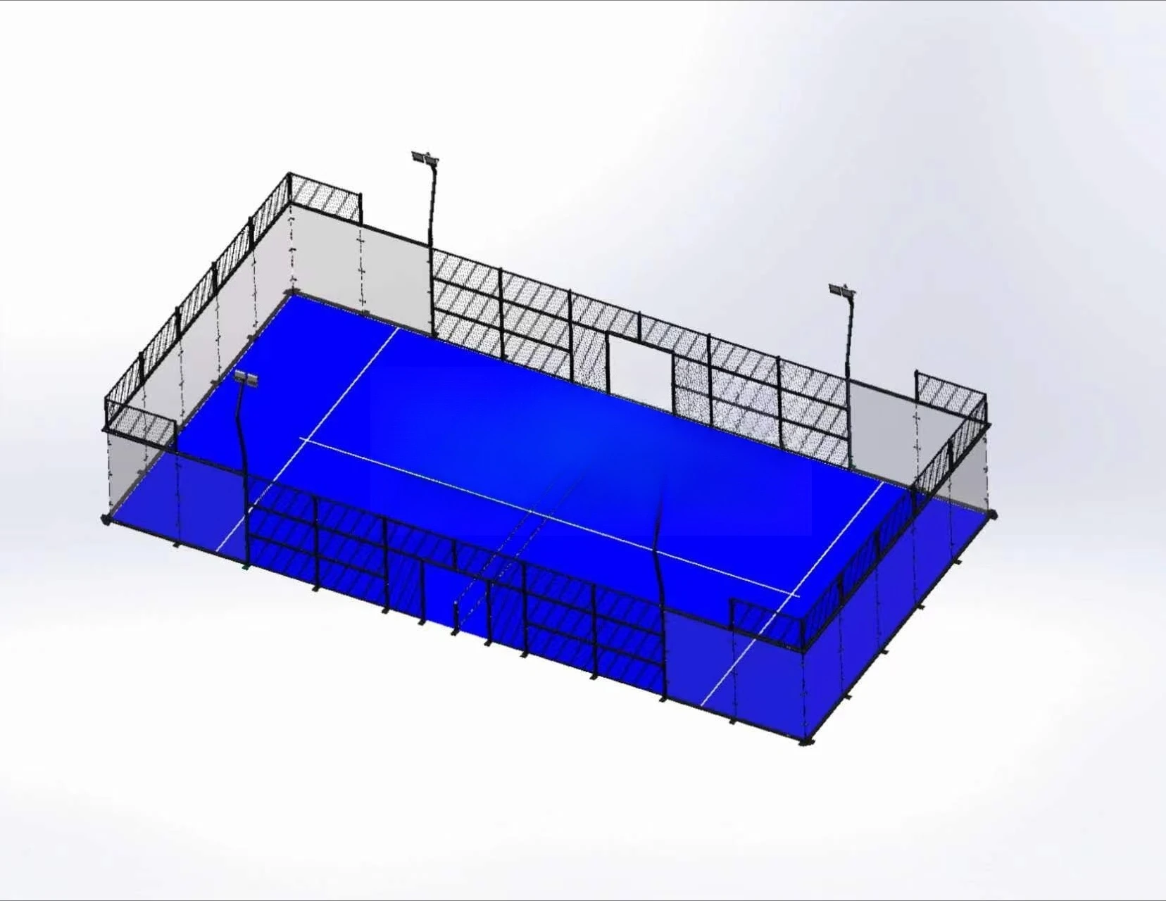 Badminton Court and Tennis Mat Indoor/outdoor Inter Locking Flooring Padel Court