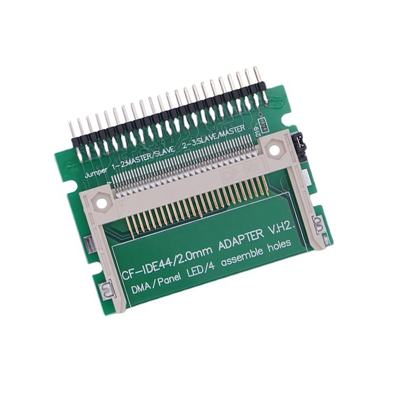Compact Flash CF Memory Card to 44 Pin IDE 2.0mm Adapter Converter Board Male 2.5 Inch HDD 44Pin IDE Bootable Card For Laptop PC