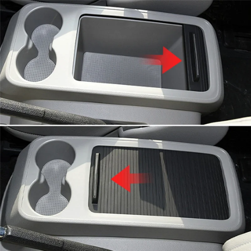 

Practical Car Center Console Armrest Box Roller Blinds Front Cup Holder Roller Curtain For JAC Refine M4 2016-2022