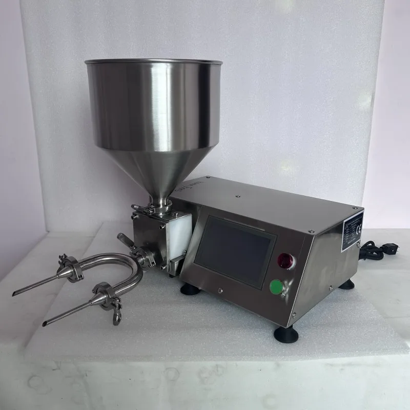 Cream Puff Core Injection Machine Manual Puff Pastry Cream Jam Filling Machine for Cream
