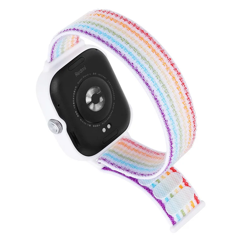สำหรับ redmi Watch 4สายรัดอุปกรณ์เสริมเคสไนล่อนห่วงหัวเข็มขัดพลาสติกสายรัดข้อมือกีฬา redmi ฝาครอบ Watch4