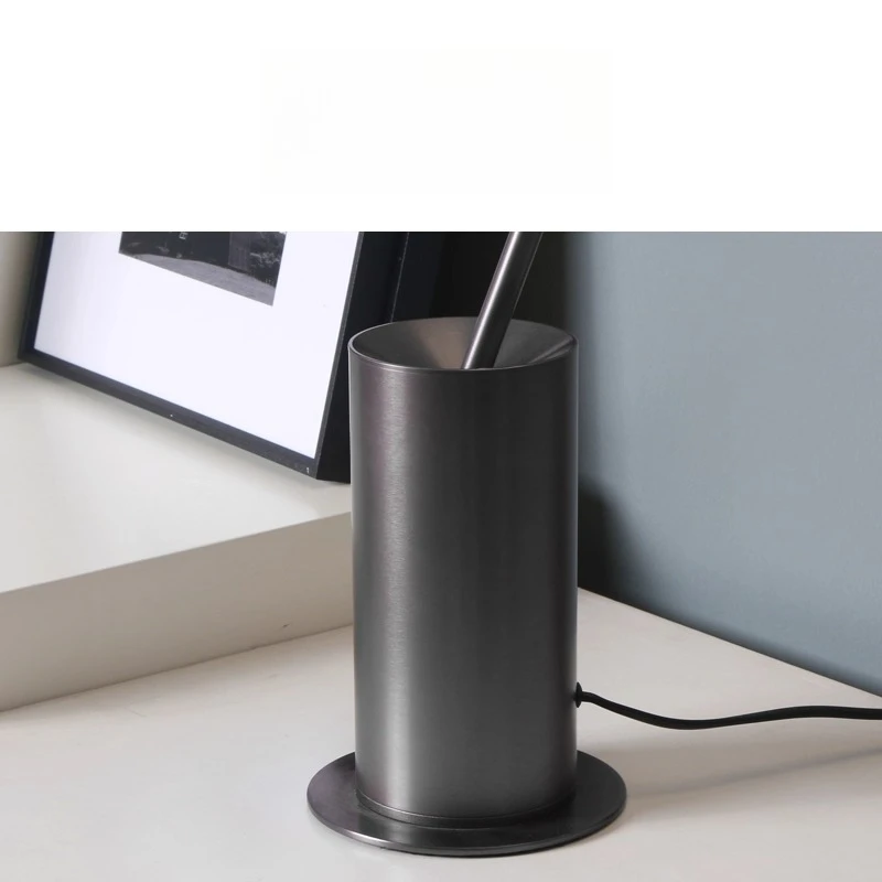 Modern Minimalist Luxury Desk Lamp with Dimmable Light for Bedroom Office Study Table