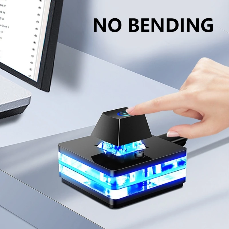 Botão extensão comutação energia do computador desktop luz LED para placa-mãe PC K1KF