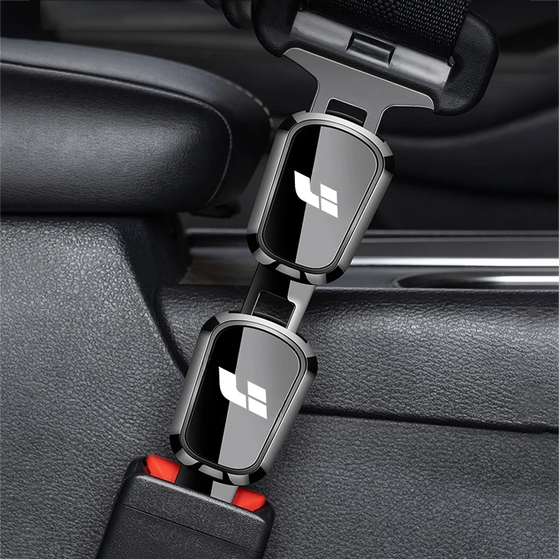 

For Lixiang One Li L7 L8 L9 L9 Max 2022 2023 2024 Car Seat Belt Clip Extension Plug Car Safety Seat Lock Buckle Car Accessories