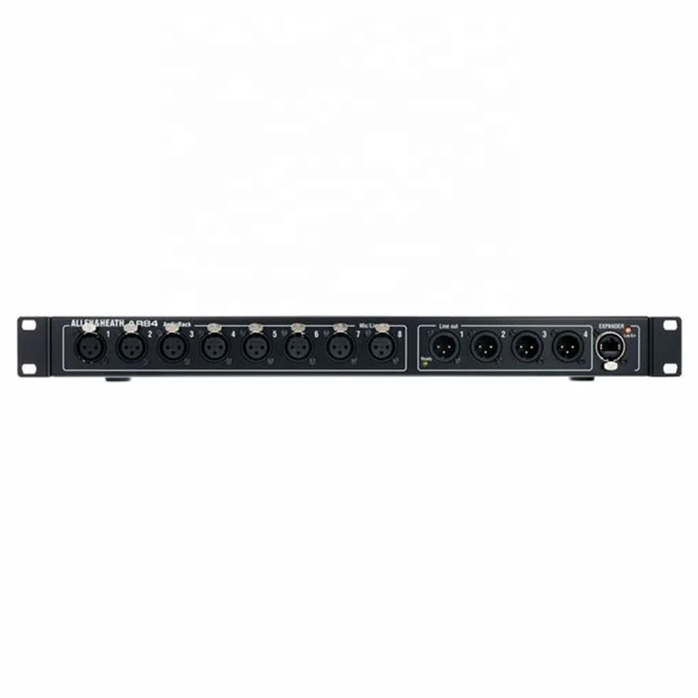 Allen & Heath AR84 Expansor Audio Rack para mezclador Digital serie QU 8 entradas de línea XLR 4 salidas de línea XLR Stagebox