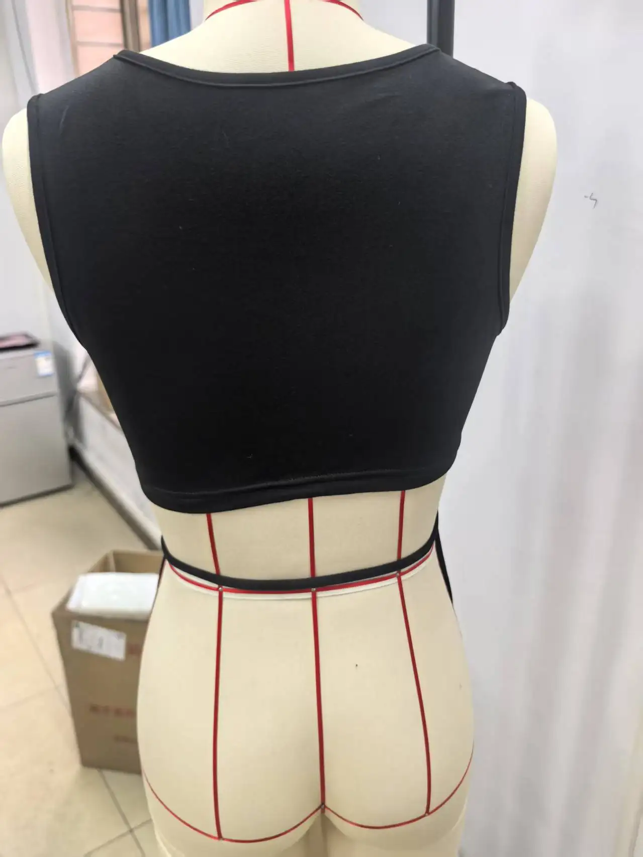 قميص بدون أكمام بحاشية مفتوحة من الخلف مثير للنساء - تي شيرت أنيق بدون أكمام ورقبة دائرية #4