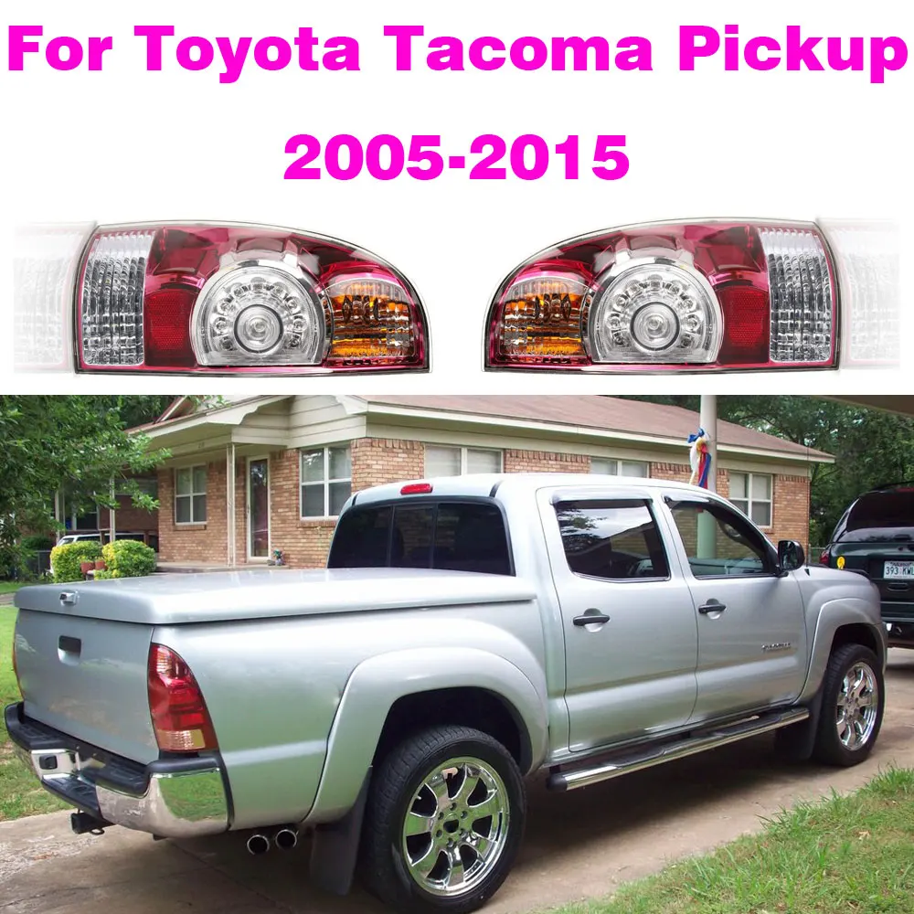 

For Toyota Tacoma Pickup 2005 2006-2015 Brake Light Rear Bumper Taillights Taillamps Tail Light Taillamp 8156004160 8155004150