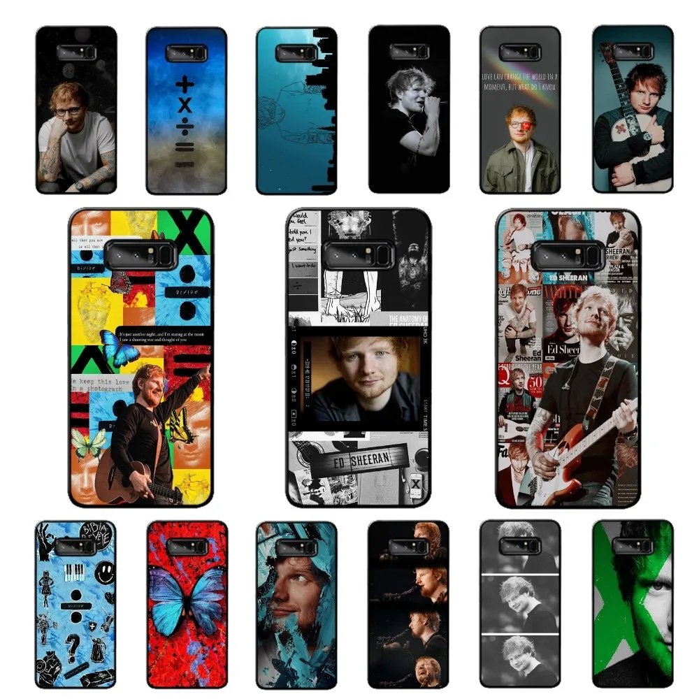 Ed Sheeran Hot Singer Phone Case For Samsung Note 8 9 10 20 pro plus lite M 10 11 20 30 21 31 51 A 21 22 42 02 03