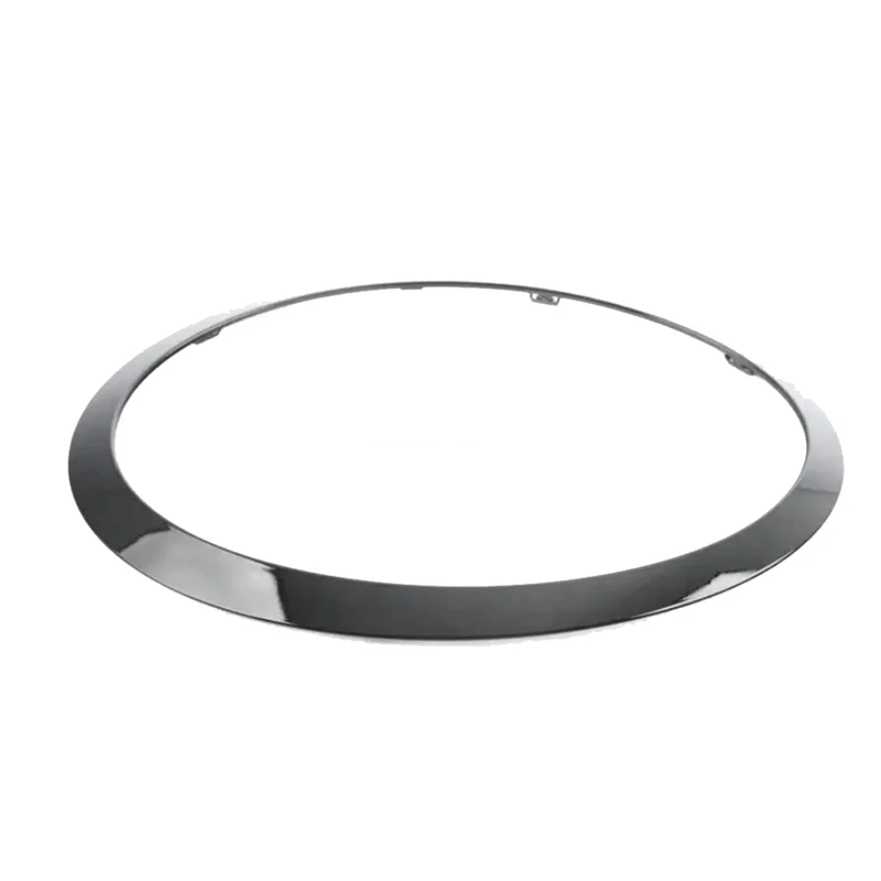

1Pair Front Headlight Trim Ring 51137449209 51137449210 For Mini Cooper F55 F56 F57 2015-2017 Black Chrome Bezel Decor