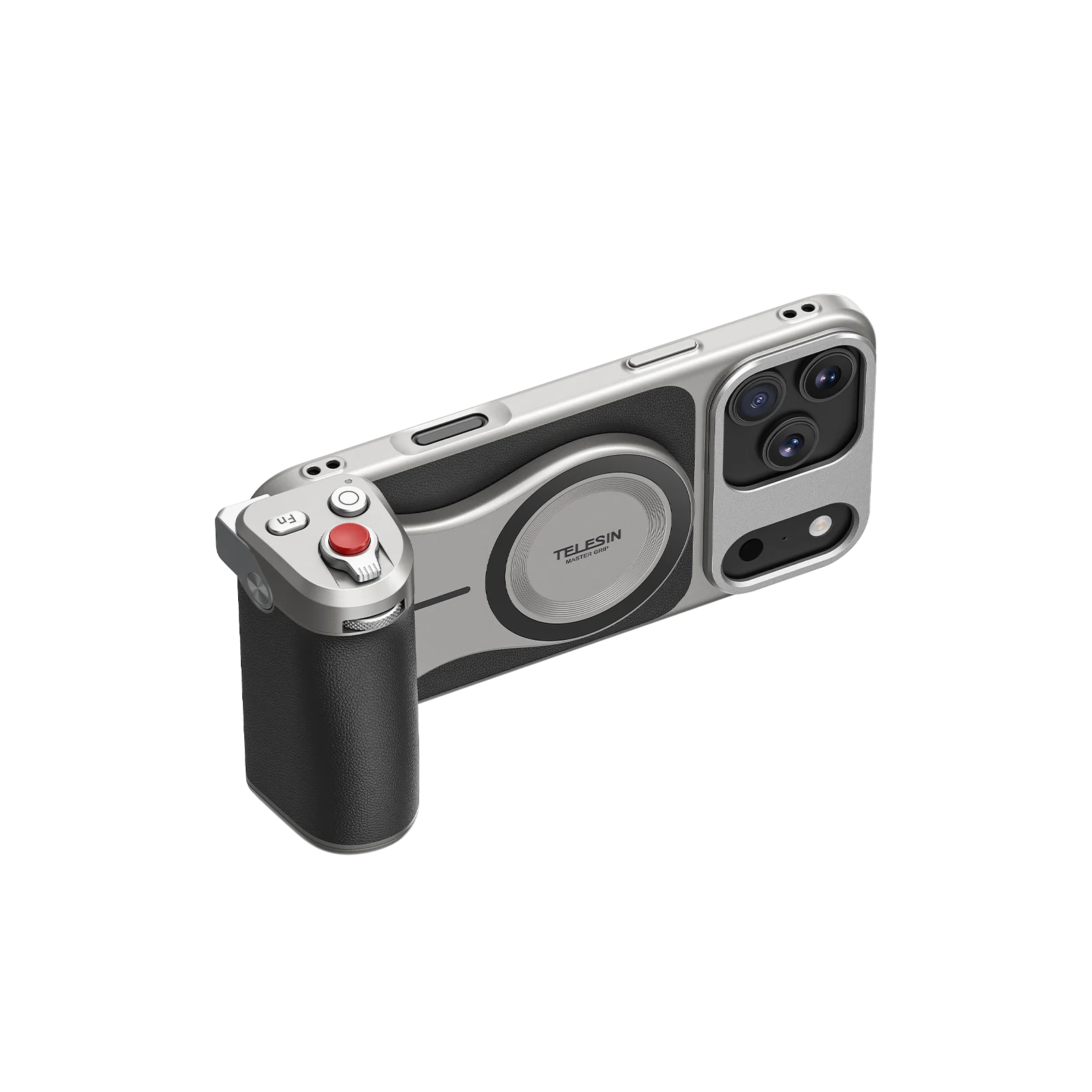 TELESIN Master Phone Cámara Grip para IPhone17 Pro / Pro Max con obturador remoto Soporte de mano Accesorios de fotografía de mano