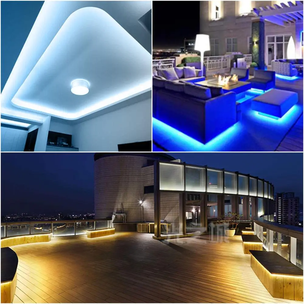 Imagem -04 - High Brightness Led Strip Light Fita Impermeável Flexível com Interruptor Plug Power Cozinha Iluminação Exterior ac 220v 110v 120 Leds por m