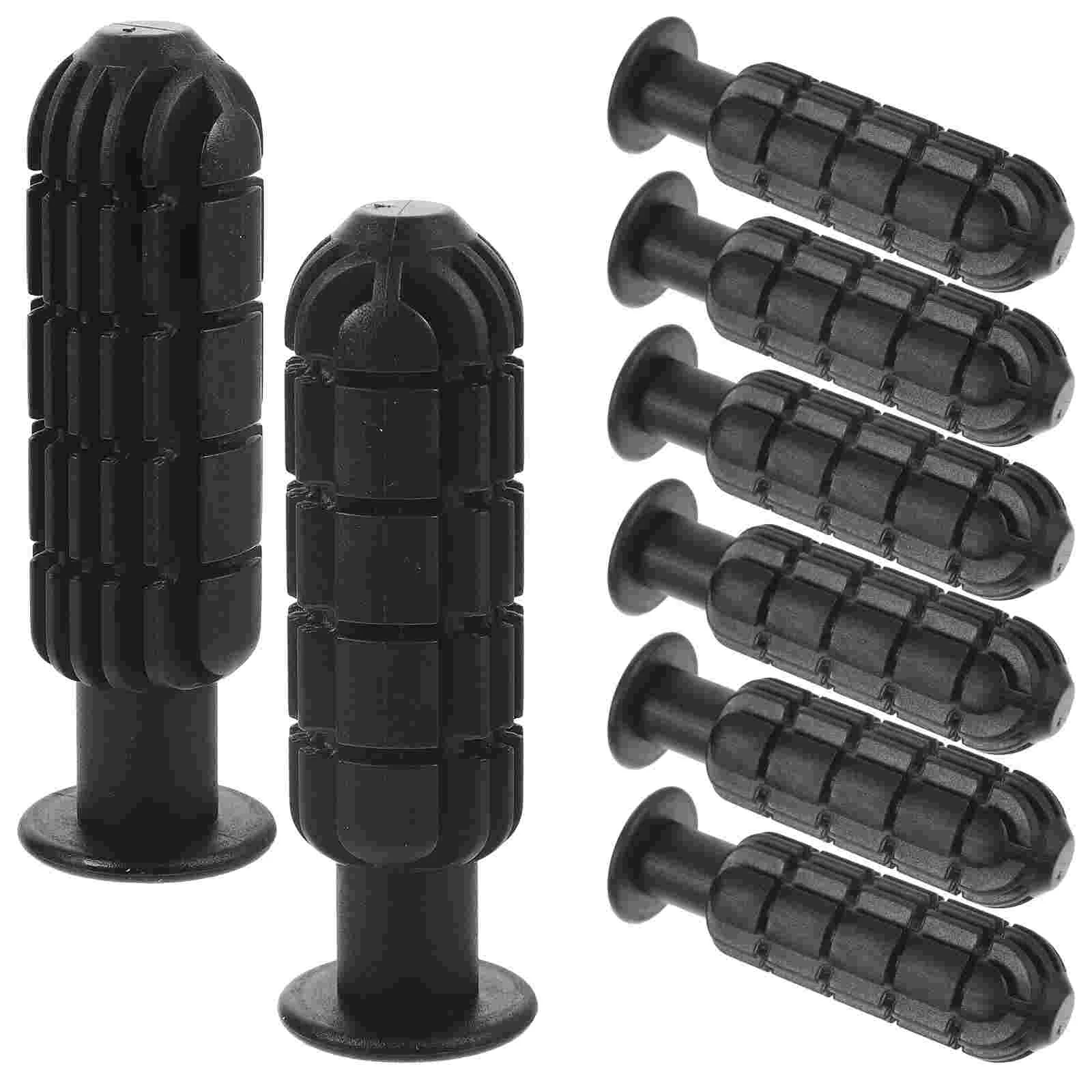 

8 Pcs Football Machine Accessories Foosball Table Handles Parts Soccer Balls Anti-skid Nonskid Grip Sturdy Grips Small