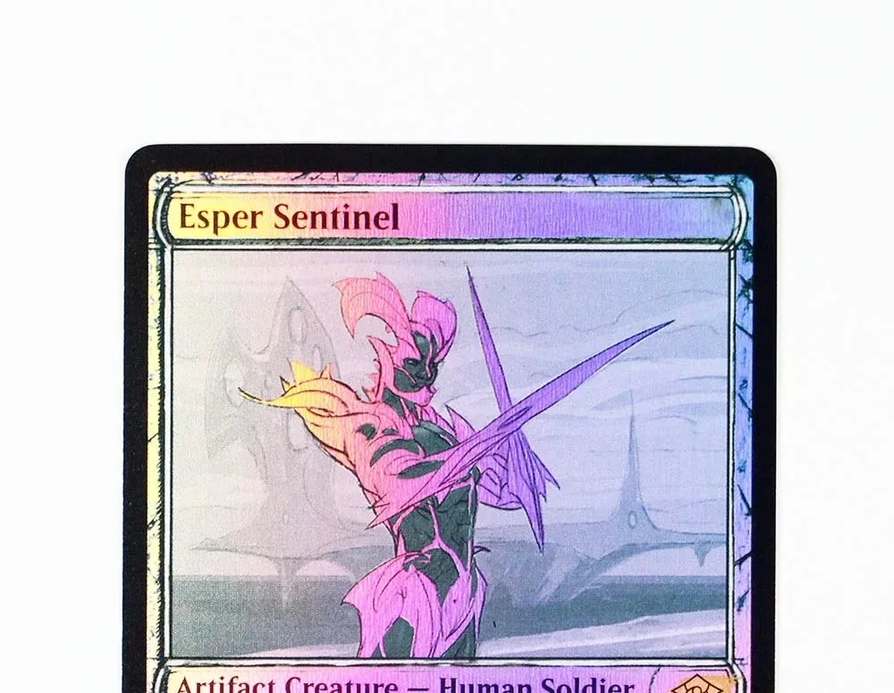 Esper Sentinel (MH2) TCG بطاقات الوكيل السحرية لعبة جودة الوكيل لوحة تجميع اللعب بطاقات التداول الوكيل