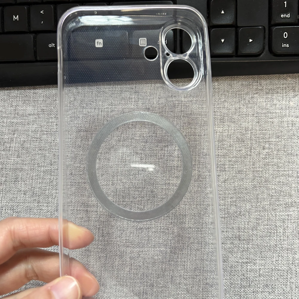 Funda de teléfono transparente para bricolaje XR a 16 funda protectora suave para Xr a 17
