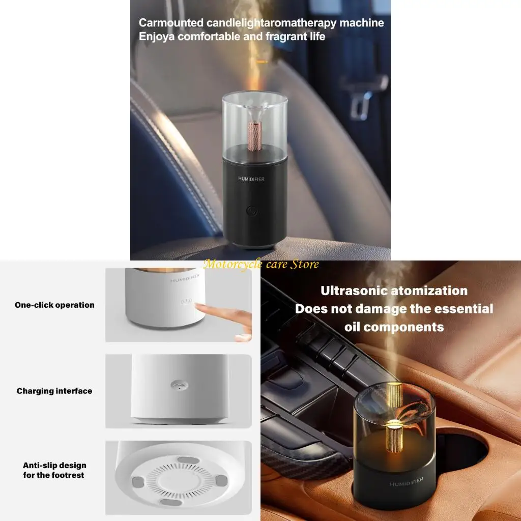U75F متعددة الوظائف للسيارات العطرية المرطب المرطب الرجعية الغلاف الجوي هدية #1