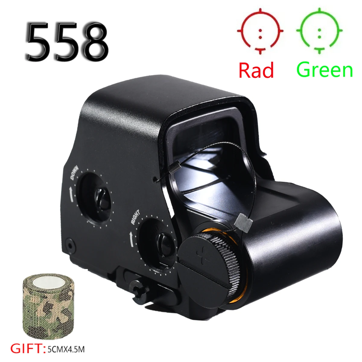 

Reflection Optical Hologram Red Dot Sight Rifle Tactical Airsoft Rifle Scope Collimator for Hunting 11mm/20mm Rail Mount