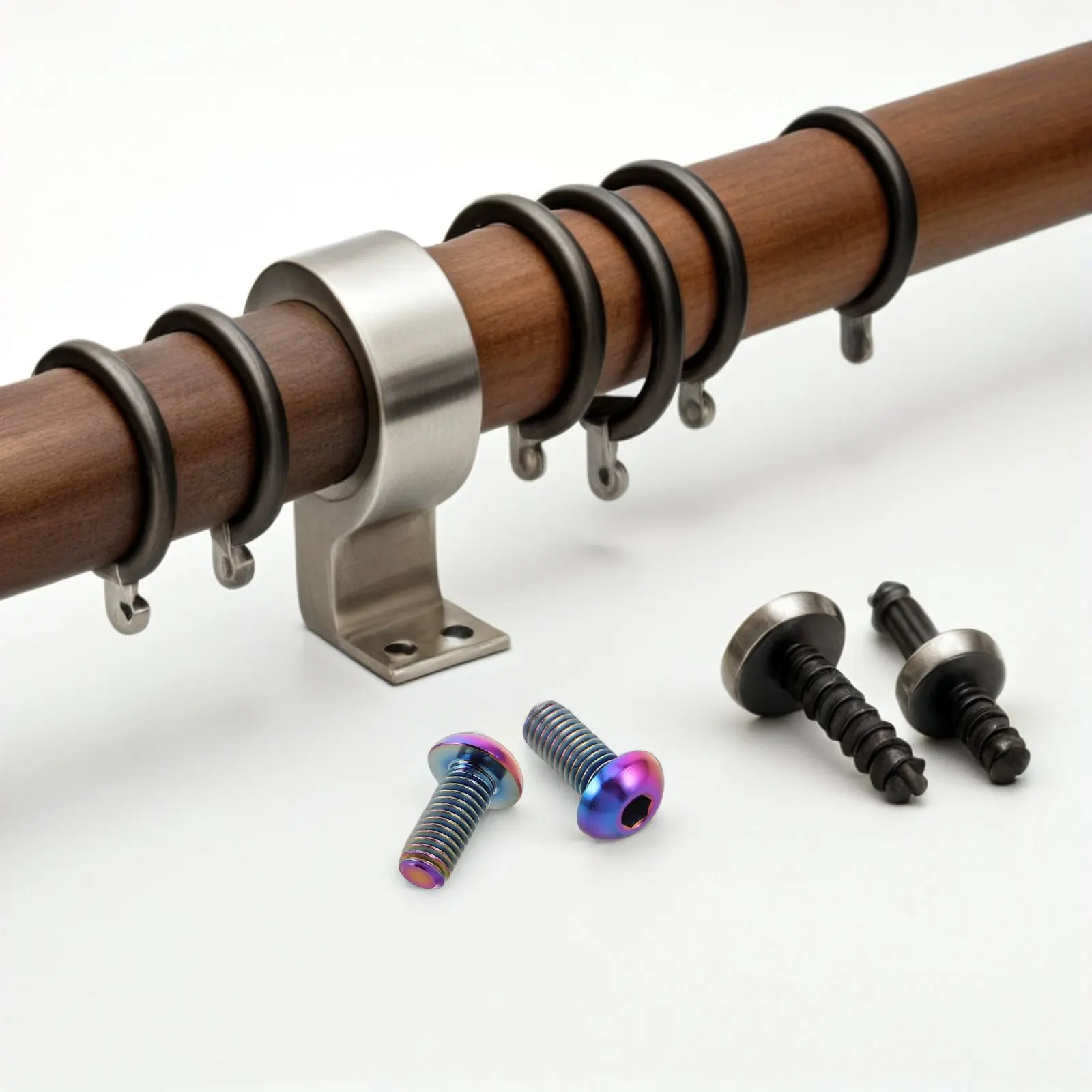 

4 шт. титановые болты M5 для крепления флягодержателя на велосипед, с внутренним шестигранником, сменные, устойчивые к погодным условиям