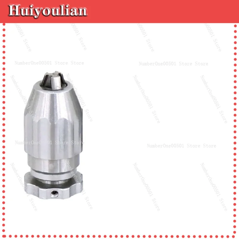 

Precision Stainless Steel Self Tightening Drill Chuck B10 Shank 0.6 8mm Capacity for 0 4mm Drill Bit Keyless Chuck