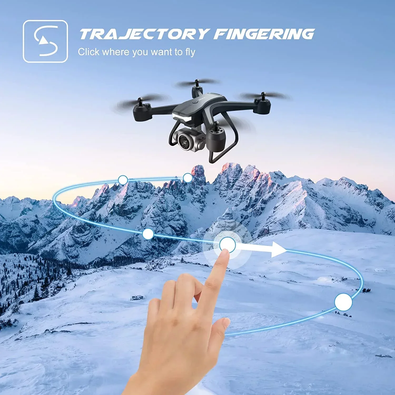 4DRC V14 RC Mini Drone 4K 1080P Dual Camera Wide-Angle WIFI FPV Drones Altitude Hold RC Helicopter Quadcopter Gift Toys