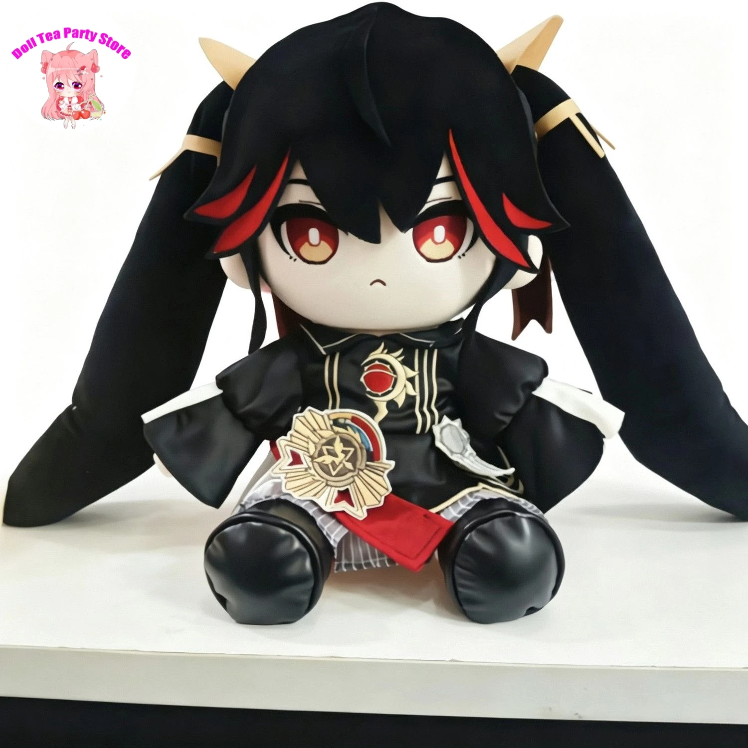 Lucia GRAY RAVEN：PUNISHING Attributes Fumo Cotton Doll Gift 30CM Game Plush Stuffed Figurine Toys Plushie Clothes Outfit