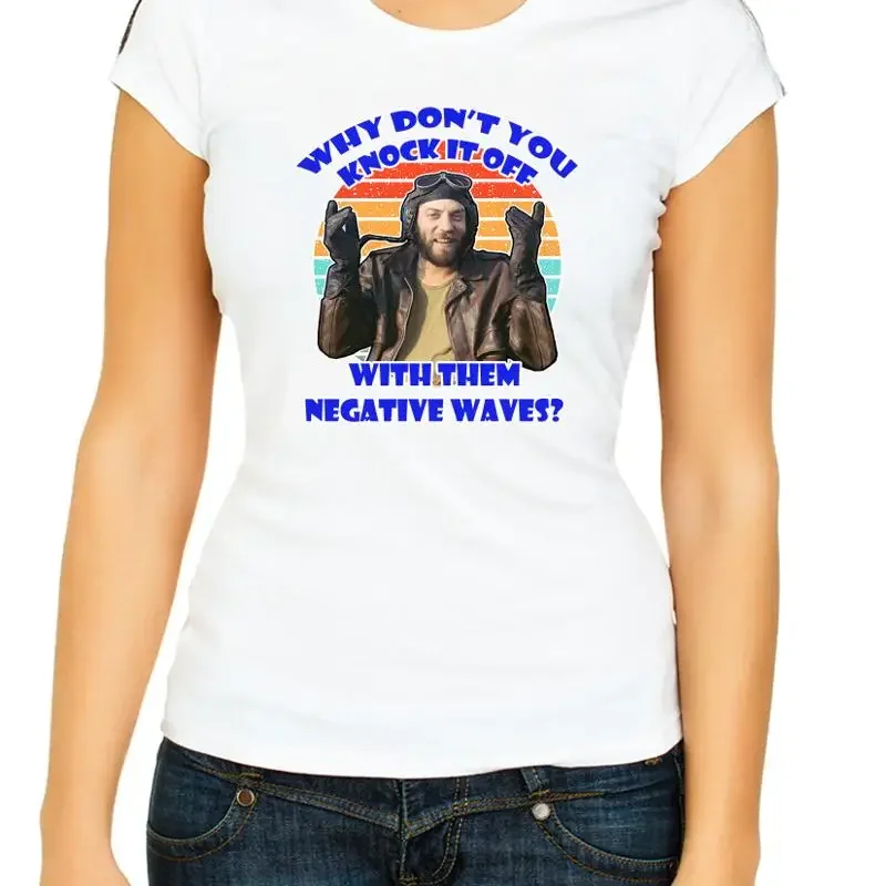 Why Don t You Knock It Off With Them Negative Short Sleeve T Shirt Woman G059
