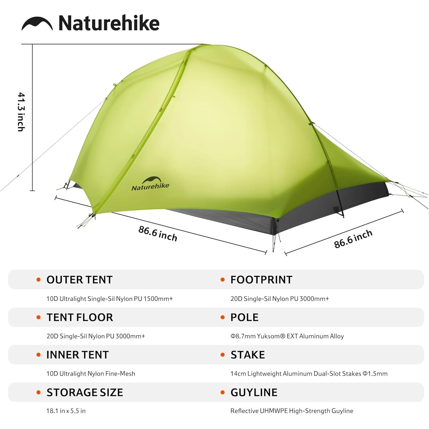Naturehike Star Trail Tent 8