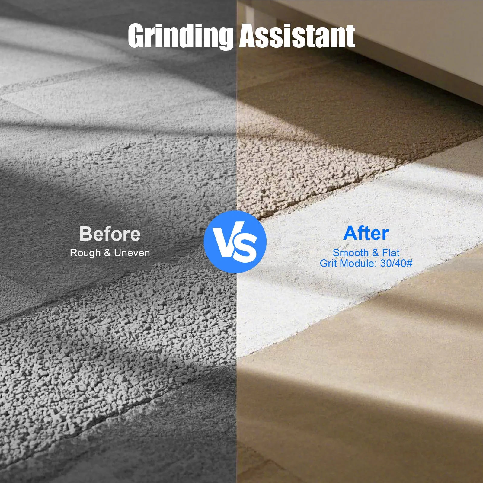 9* Tamponi abrasivi diamantati per calcestruzzo 30/40 #   Tampone per lucidatura diamantato a grana