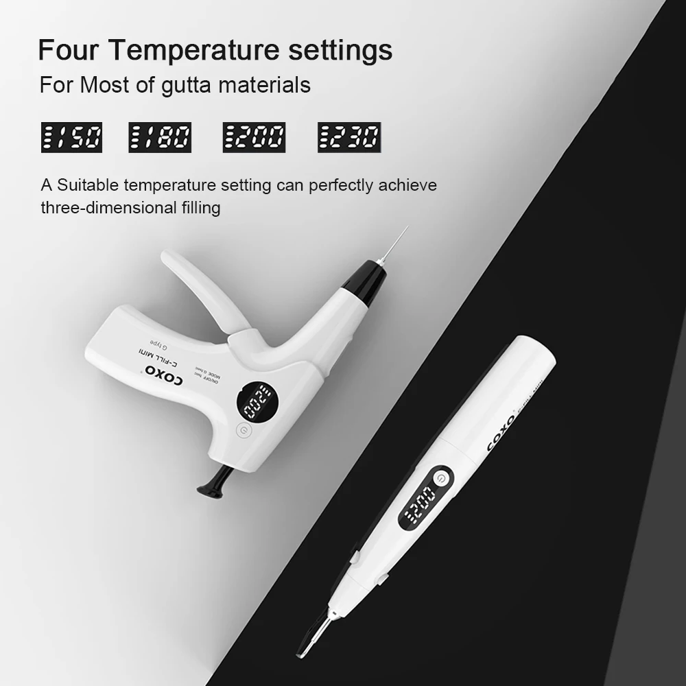 COXO C-FILL Mini ทันตกรรม Endodontic Obturation System ทันตกรรม Obturation ปืนและปากการะบบ Root Canal บรรจุ