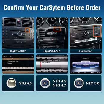 適用於賓士GLK等級X204(2008-2015)的12.3吋2K無線CarPlay安卓車載螢幕收音機多媒體導航GPS 8 最佳銷售 賓士GLK螢幕 - №2