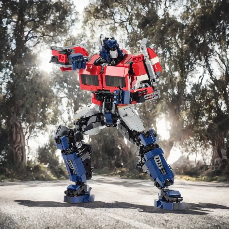 

827-Piece Optimusdas Prime Building Blocks Set – Transformable Bumblebee Movie Earth Mode Model With Detailed Instructions