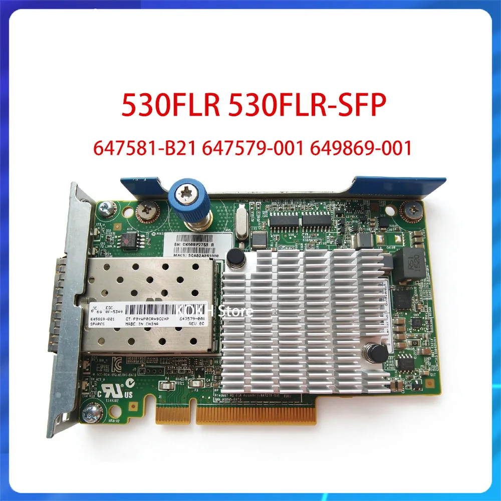 649869-001 647581-B21 647579-001 For Gen8 530FLR 530FLR-SFP Dual Port 10Gbps Ethernet Adapter Flex Daughter Card board Original