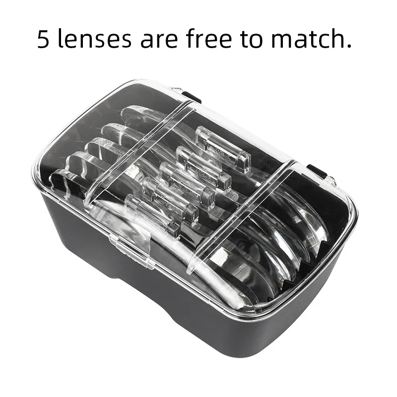 Head Mounted Hands-Free LED Magnifying Glasses for Jewelry Watch Repair Precision Work Reading Tasks
